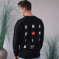 Salsadistrict- Merch - Mannelijke trui zwart- 1