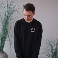 Salsadistrict- Merch - Mannelijke trui zwart- 4