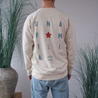 Salsa District- Merch - Mannelijke trui naturel raw- 2