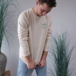 Salsa District- Merch - Mannelijke trui naturel raw- 3