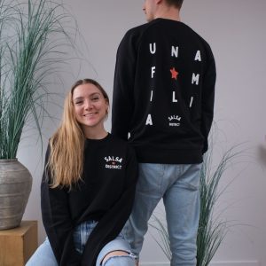 Salsa District- Merch - vrouwelijke trui zwart - 4